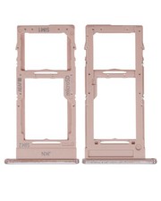 Replacement Dual Sim Card Tray Compatible For Samsung Galaxy - A51 5G A516 Pink