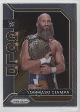 2022 Panini Prizm WWE WWE Gold Tommaso Ciampa #4 0b3o