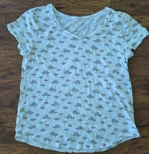 Womens Loft Slub Tee Size Medium