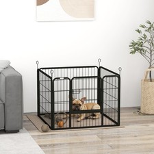TASDISE Recinto Pieghevole Per Cani E Gatti, Rettangolare, Con Rete 360° E Due Porte, Portatile E Leggero