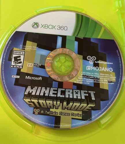 Minecraft Story Mode Xbox 360 DISC Only