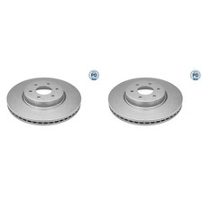 2x MEYLE-PD 320mm BREMSSCHEIBEN VORNE passend für MERCEDES X-KLASSE NISSAN NAVAR