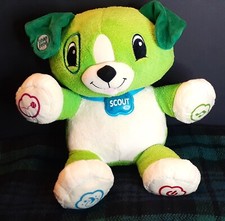Leap Frog MY PAL SCOUT Plush Interactive Educational VIDEO Includes Batteries