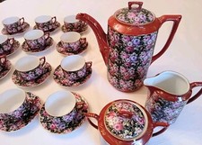 Servizio caffe' antico C.T. Altwasser Silesia Art Deco' Servizio Per 12 persone