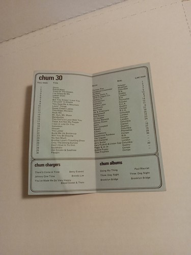 Chum Chart 1050 Issue 31 March 8th, 1969 Tommy Roe#1 - Picture 2 of 6