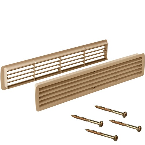 Häfele Air Vent Door Kitchen Tür-belüftung 457x92 MM Return Air Grille Door Grid - Picture 40 of 54