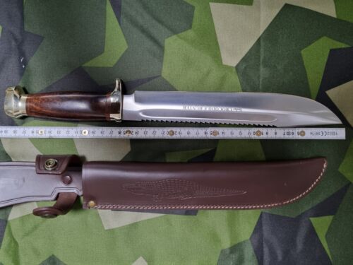 Jagdmesser Solingen Linder Crocodile Hunter Sammlermesser - Bild 4 von 11