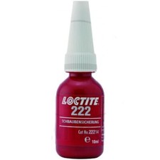 Loctite Threadlocker Loctite 222 Low Strength 10ml Bottle