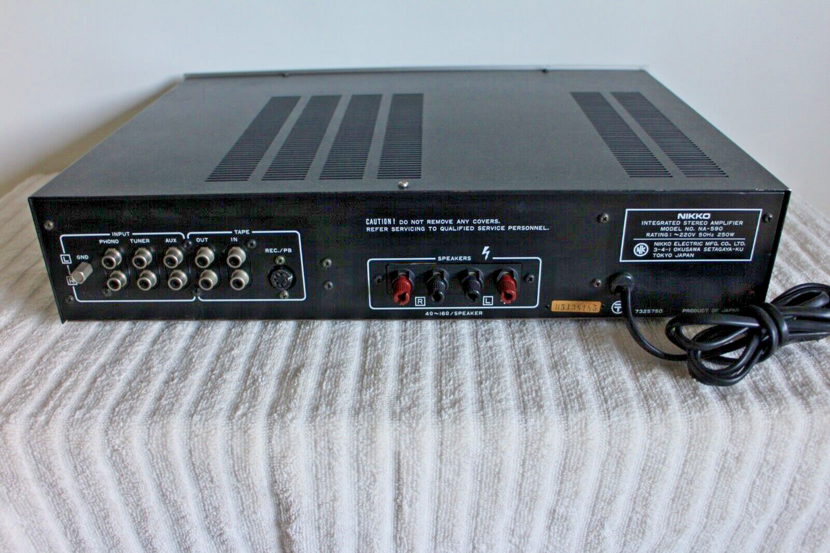 AMPLI VINTAGE NIKKO NA 590 de 1980 EUR 90,00 - FR