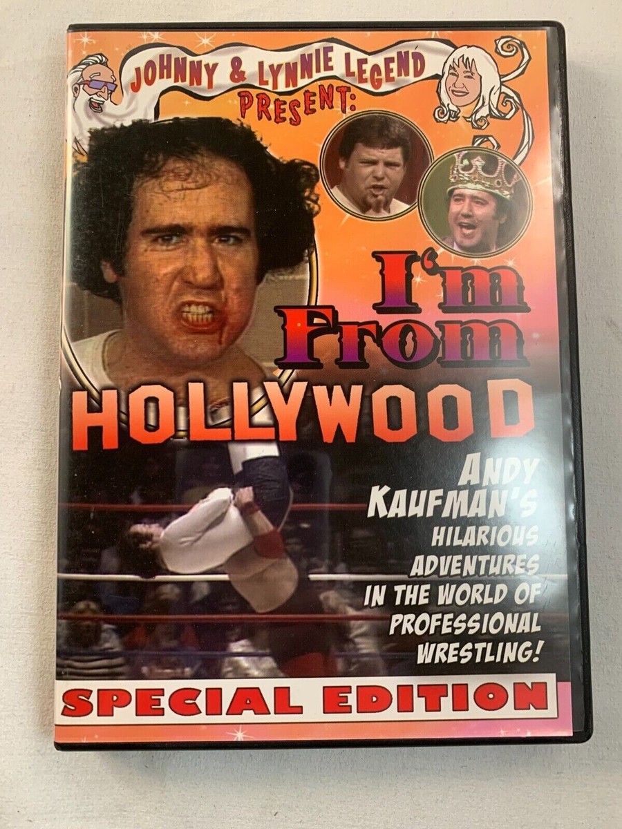 I'm from Hollywood DVD Andy Kaufman Jerry Lawler Special
