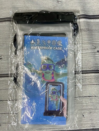 3 PACK!!!!!!!! Universal Waterproof Phone Bagw/ Lanyard & Snaphook-3 pack - Picture 2 of 17