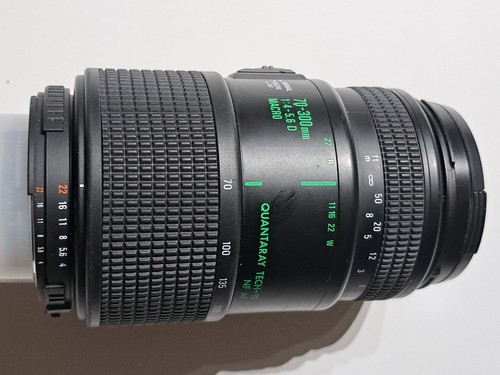 Used Quantaray 70-300mm f/4 – 5.6D TECH-10 Macro AF Lens for Nikon - Picture 3 of 12