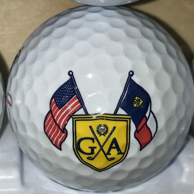 1 G.A. Course American Flag Logo Golf Ball (H127) eBay