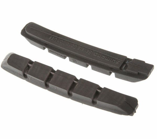 Shimano Bremsbelag M70R2 FüR Cartridge Bremsschuh, FüR Alufelge, 50 Paar (Lose I-image