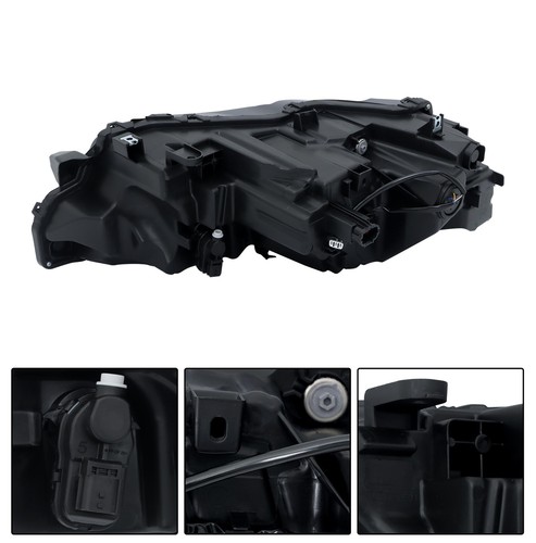 Headlight For 2021-2023 Nissan Rogue S Black Trim Full LED Right RH Side Factory - Picture 8 of 13