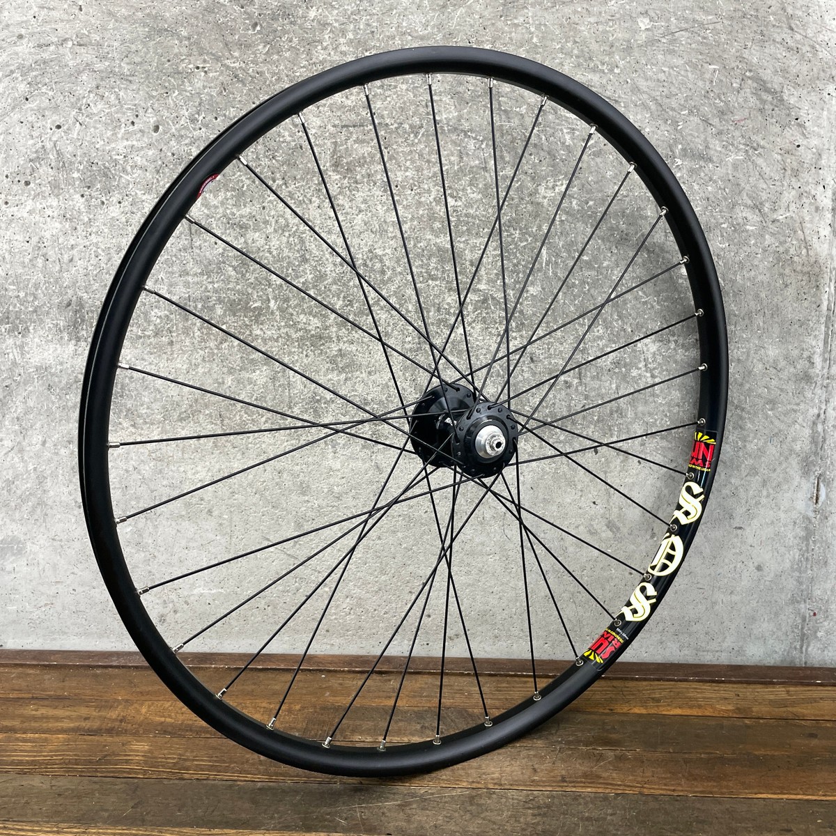 MTB 26インチホイールセット　SUNRIMS BLACKEYE Sun Ringle Black MTX33 26