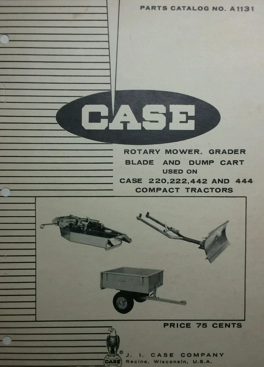 Case lawn mower parts outlet