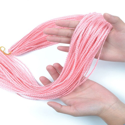 28" Thin Senegalese Box Braid Hair Crochet Micro Twist Synthetic Hair Extension - Picture 15 of 34