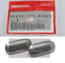 Genuine For Honda S2000 License Plate Bumper Caps Set Nh630m Silvertone Metallic Genuine For Honda S2000 License Plate Bumper Caps Set Nh630m Silvertone Metallic