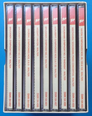 BRUNO WALTER EDITION Vol.4 Bruckner/Dvorak/Beethoven/Schumann