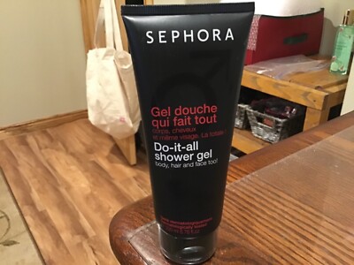 SEPHORA DO IT ALL SHOWER GEL 6.76 OZ BODY HAIR FACE BRAND NEW FREE SHIP!