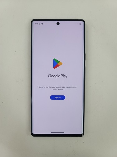 Google Pixel 6 Pro 128GB Black G8V0U (Unlocked) GSM World Phone zF8790 - Afbeelding 2 van 9
