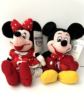 Disney Store Mini Bean Bag Valentine Minnie w2 Mickey 2 8 New W/ Tag 155