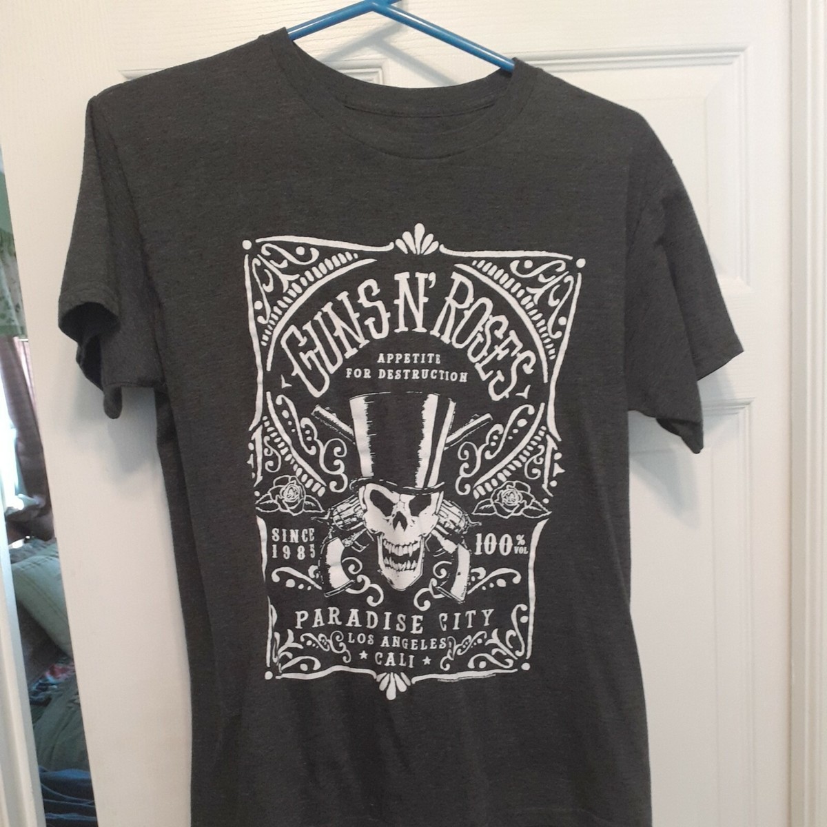 Tシャツ・カットソー [BRAVADO] GNR Paradise Skull (BRENT2354) Guns n' Roses Paradise City Skull T-Shirt Mens Size XL by
