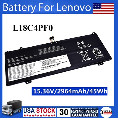 L18C4PF0 L18D4PF0 L18M4PF0 Battery For Lenovo ThinkBook 13s-IWL 13s-IML 14s-IWL