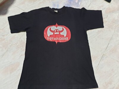 Rare Toy Machine Tshirt Vintage 90s Ed Templeton Hook Ups