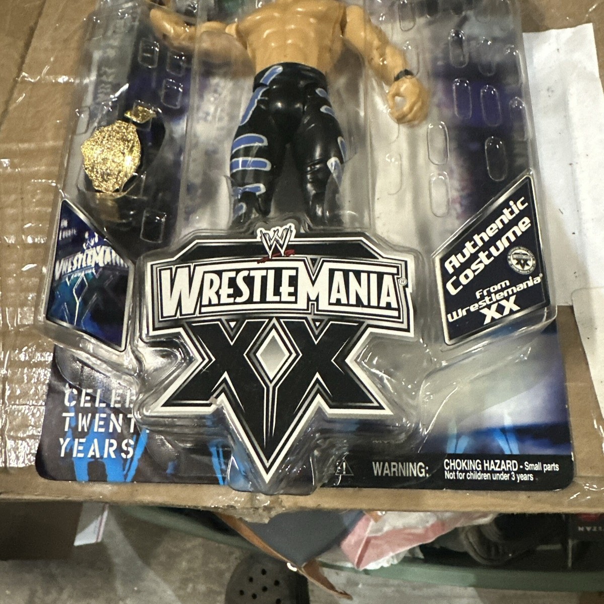 NEW/RARE WWE RIP Chris Benoit Wrestlemania 20/XX Belt Winner March