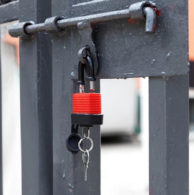 Heavy Duty Outdoor Padlock 65mm Waterproof Lock for Gate Shed Storage - Image 4 of 4