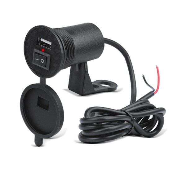 12V Steckdose FüR Suzuki Burgman 400 / 125 Lumitecs Usb US4-image
