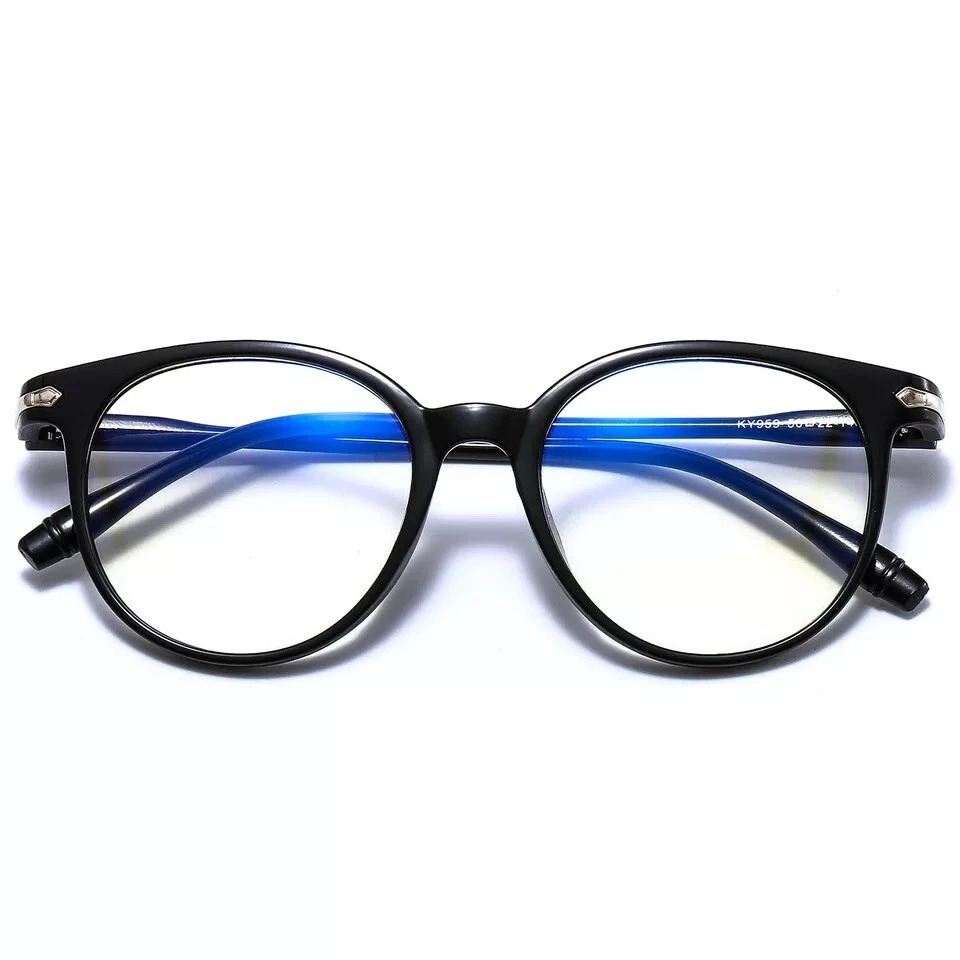 Blue Light Filter Block UV Transparent Lens Computer Glasses Anti