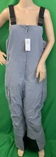 BALEAF Men's gray Ski Bib Insulated Waterproof Coveralls Overalls Cargo Pocket
