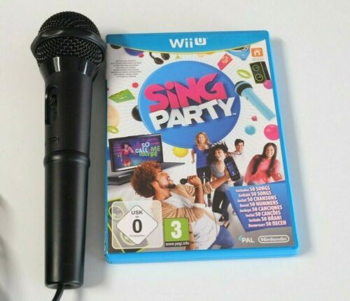 Sing Party Nintendo Wii U with Mic - Picture 1 of 1