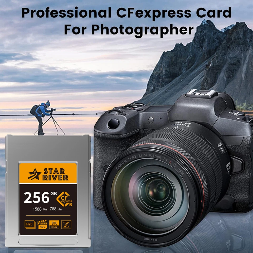 CFexpress Type B Memory Card 128GB 256GB 512GB 1TB For 4K 8K Nikon Z7 Fujifilm - Image 3 of 4