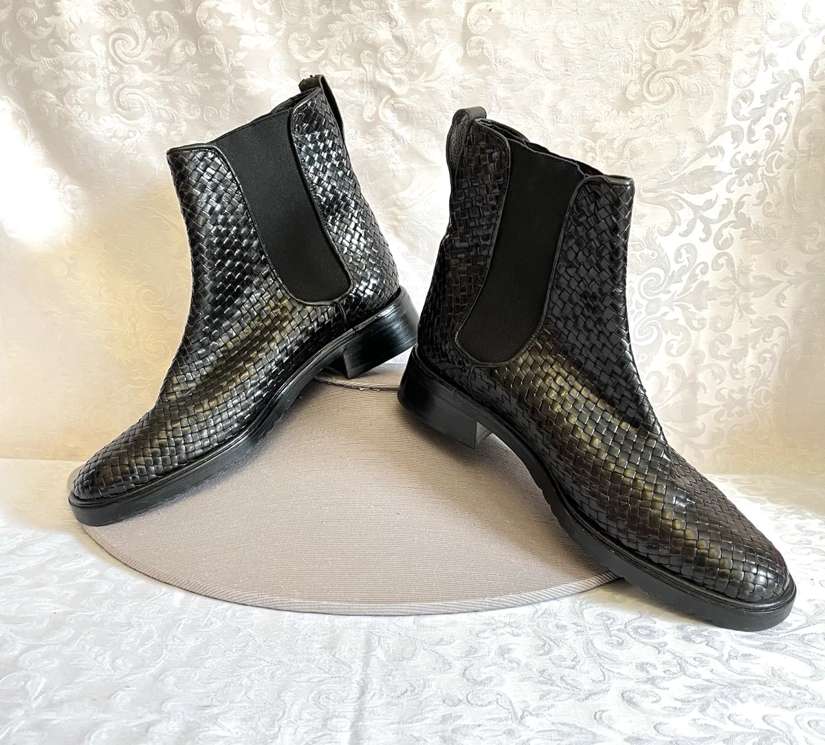 NEW with Box! Mezlan Men\'s Dark Charcoal Suede Ankle Boots Mezlan Men main image 2