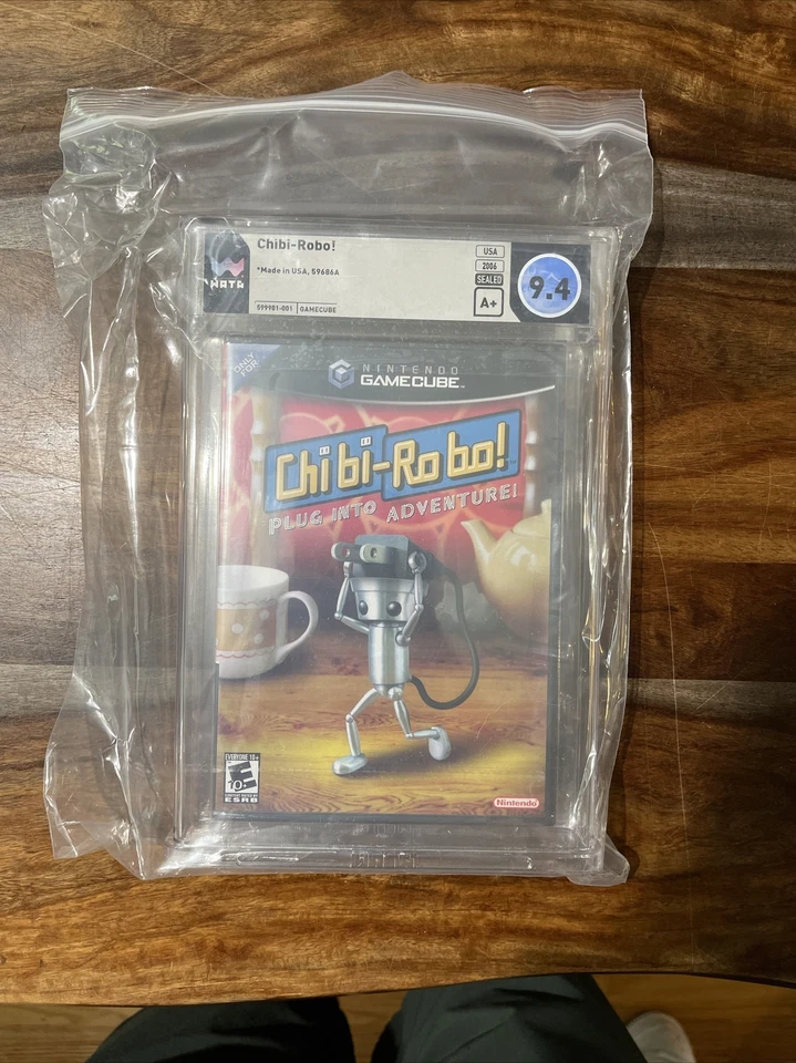 Nintendo Gamecube Game - Chibi-Robo! Chi bi-Ro bo!- Sealed Graded WATA 9.4 - Image 4 of 4