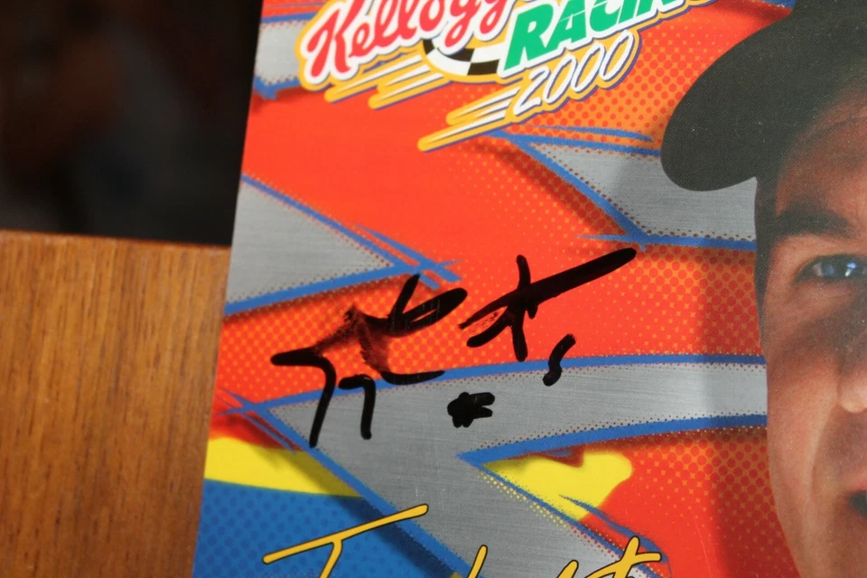 2000 Vintage Terry Labonte Signed Photo Kellogg's Monte Carlo NASCAR - Изображение 2 из 4