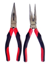 2 GEARWRENCH PROFESSIONAL 8-1/2" LONG NEEDLE NOSE PLIERS 82013 CUSHION GRIP