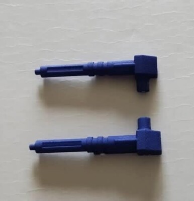 Custom Transformers Oversized Rippersnapper Twin Missile Launchers Blue Nylon