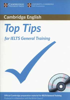 Top Tips for IELTS General Training Paperback with CD-ROM, Cambridge ESOL, Very 