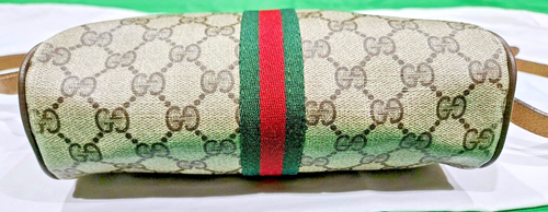 Vintage Gucci GG Supreme Shoulder Bag, Original Dust Bag, COA - Picture 8 of 17