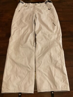 DESCENTE DNA SNOWBOARDING PANTS ( MENS SIZE 38 ) VENTED LIGHT BONE PREOWNED 