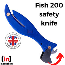 BOX Opening SAFETY KNIFE PLASTIC CARTON STRAP TAPE wrapping paper cutter UK