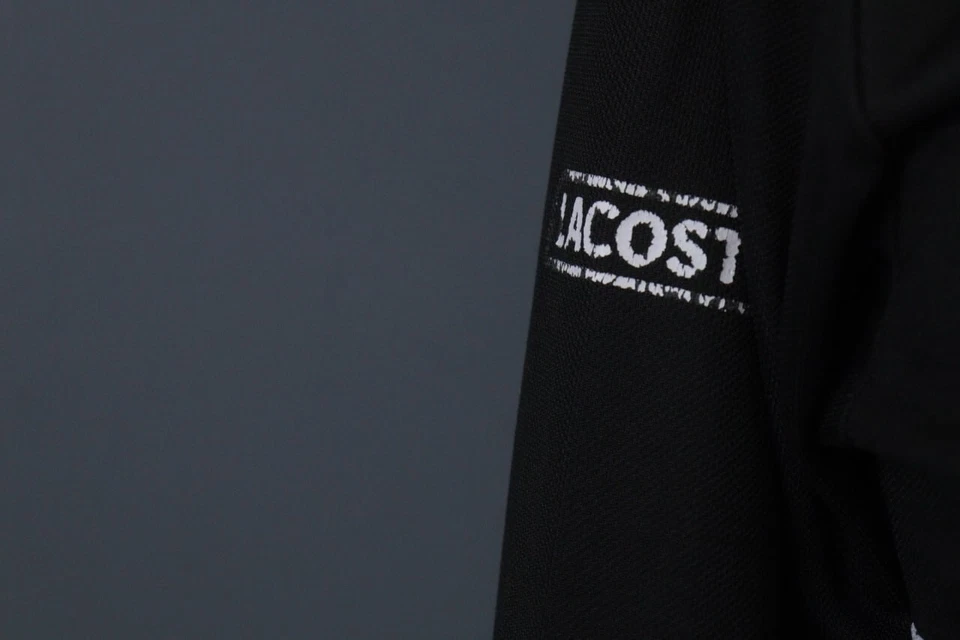 Lacoste Sport Multicolor Long Sleeve Full Zip Logo Track Jacket Size 164CM - Image 4 of 4