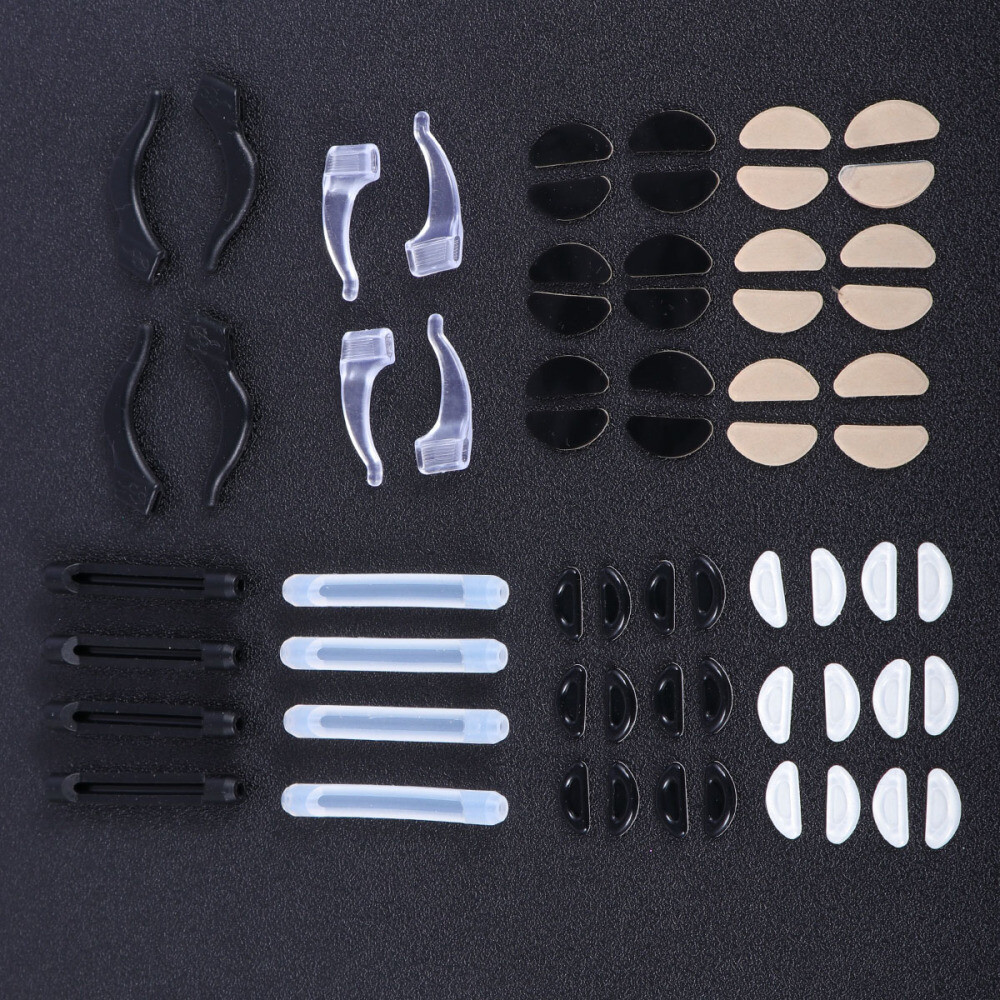 37 Pcs Glasses Earpieces Sunglasses Nosepads Eyeglasses Sleeve eBay