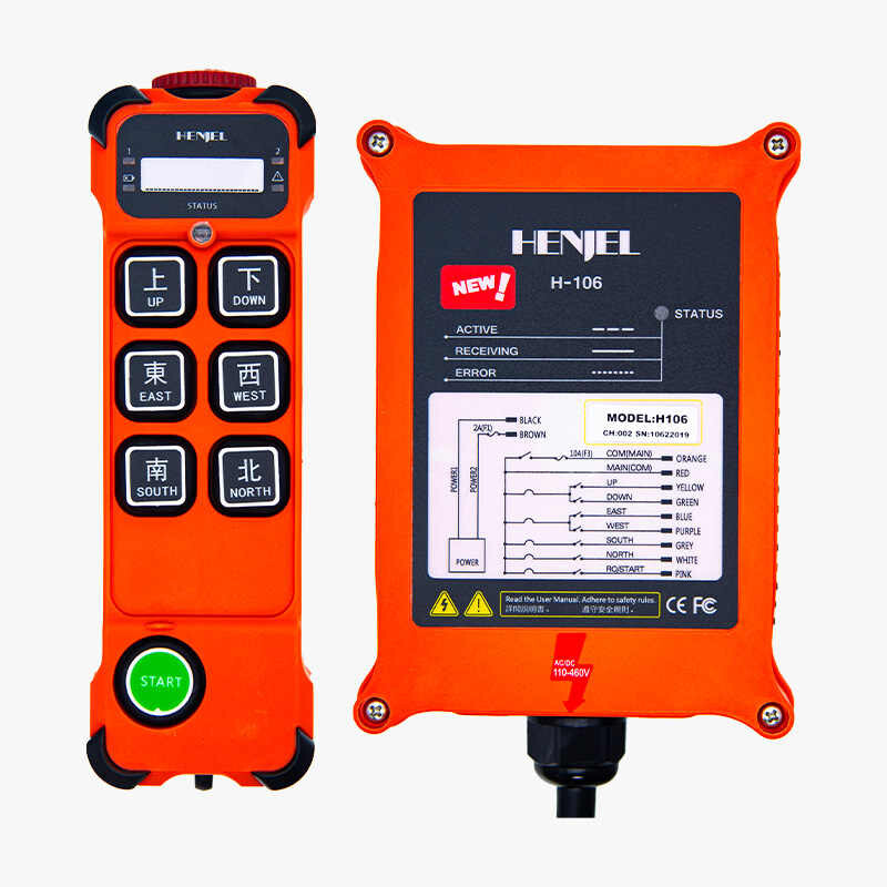 Wireless Remote Hoist Controller For HENJEL H106 Industrial Cranes HENJEL-H106