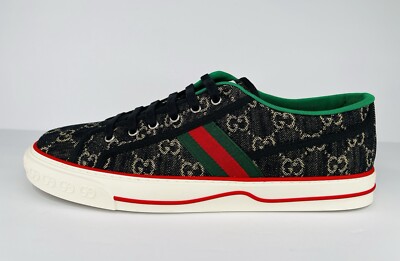 Gucci Tennis 1977 GG Supreme Jacquard Sylvie Sneakers G 13 - US 13.5 - EU 47